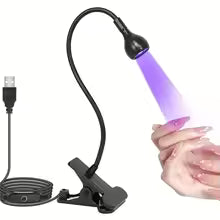 lampe uv noire ongle