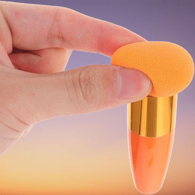 Pinceau Maquillage - PowderCosmeticBrushes™ - Orange - La Rose Sublime