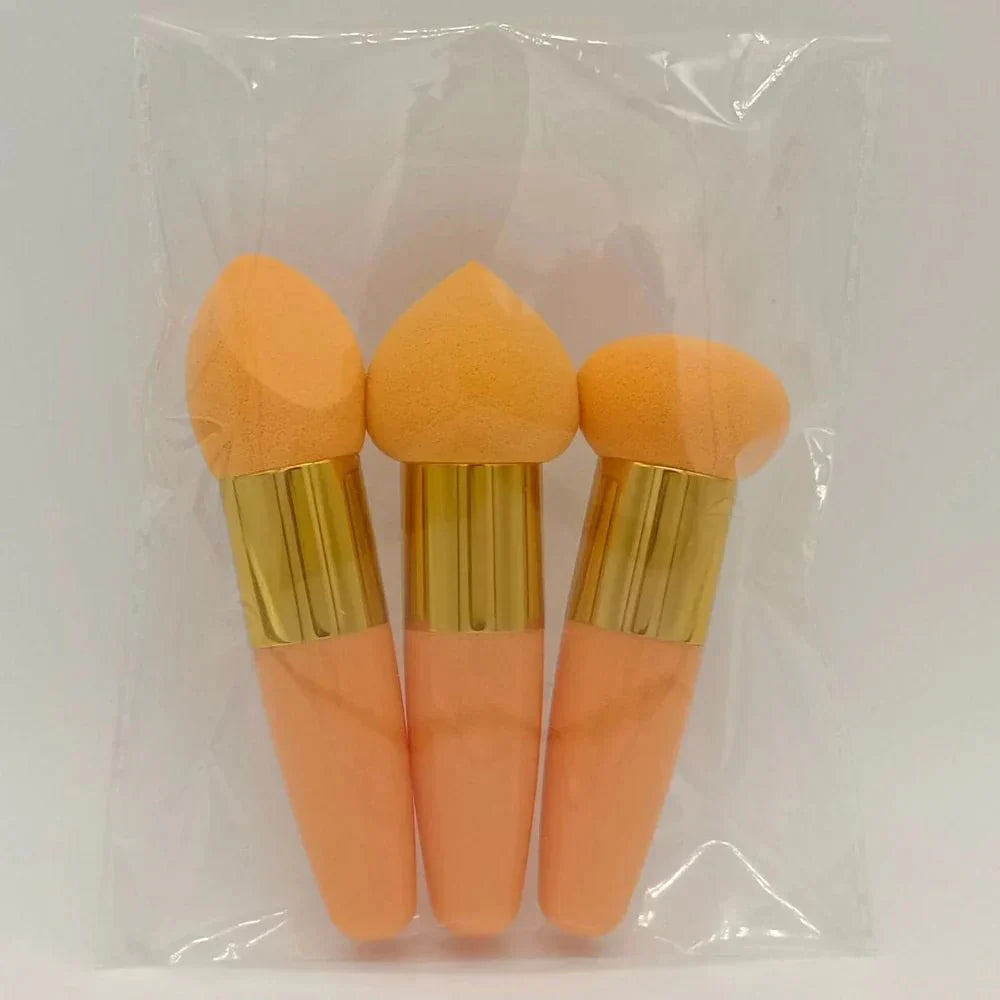 Pinceau Maquillage - PowderCosmeticBrushes™ - Orange - La Rose Sublime